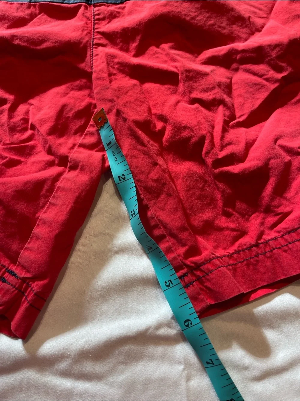 dip Two-Tone Navy and Red Kids Swim Trunks